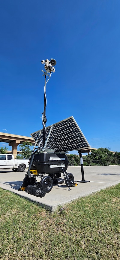 tcs-trailer-cameras-4 Mobile solar-powered surveillance trailer with mounted cameras